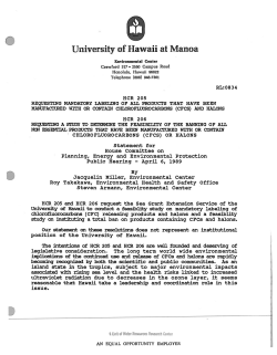 University of Hawaii at Manoa