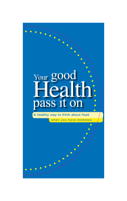 A healthy way to think about food