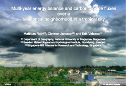 Multi-year energy balance and carbon dioxide fluxes over a