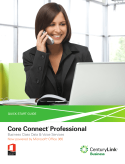 Core Connect&reg; Professional