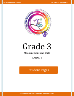 Grade 3 - Newark Public Schools