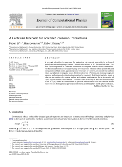 Journal of Computational Physics