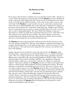 The Phaedrus by Plato