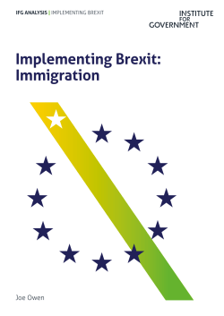 Implementing Brexit: Immigration