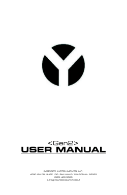 User ManUal