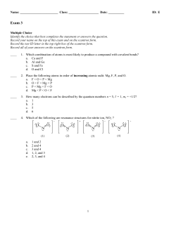 Exam 3