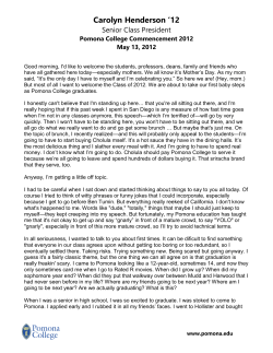 text - Pomona College