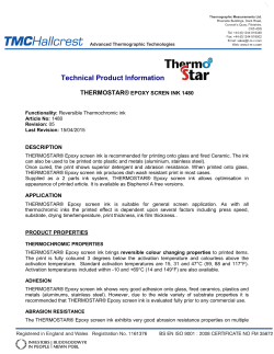 IN-Thermostar 1480 epoxy screen ink-TDS