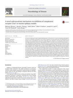 A novel anticonvulsant mechanism via inhibition of