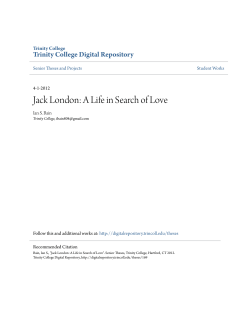 Jack London: A Life in Search of Love