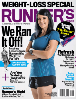 Runner`s World May 2017