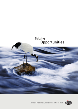 Allgreen AR 2008 - EZRA HOLDINGS LIMITED