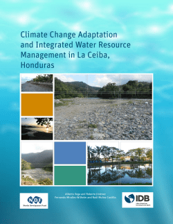 Climate Change Adaptation and Integrated Water Resource