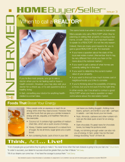 Informed Home Buyer March 14