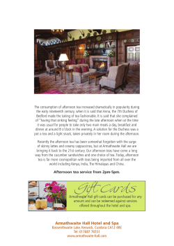 Gift Cards - Armathwaite Hall