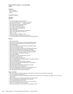 435 Study Guide Final 2012