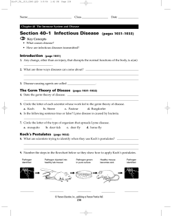 Infectious Disease