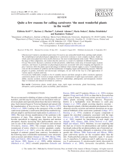 Quite a few reasons for calling carnivores `the