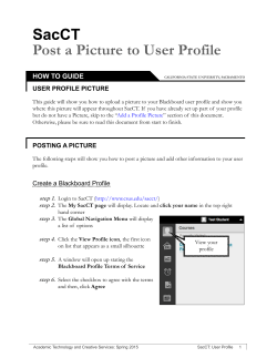 Add a Profile Photo