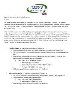 Gym Marika Trampoline