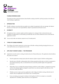 Flexible Working Guide