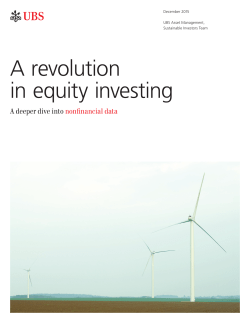 A revolution in equity investing