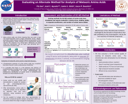 Evaluating an Alternate Method for Analysis of Meteoric Amino Acids