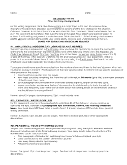 Final Odyssey Writing 2012