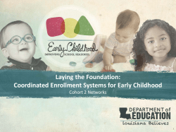 Coordinated Enrollment