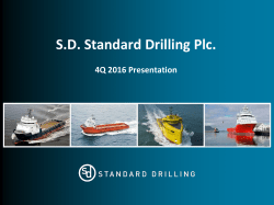 4Q 2016 Presentation