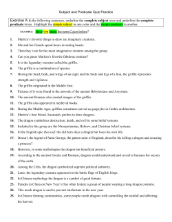 Subject and Predicate Quiz Practice Exercise A In the following