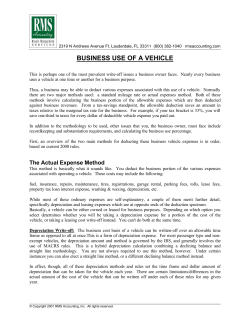 car | vehicle tax write off