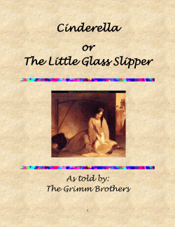 Cinderella or The Little Glass Slipper - Academics
