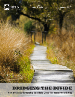 bridging the divide - The Aspen Institute