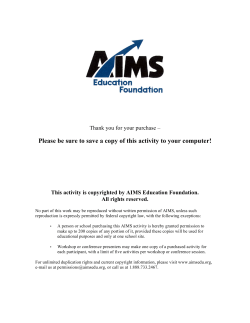 Please be sure to save a copy of this activity to your computer!