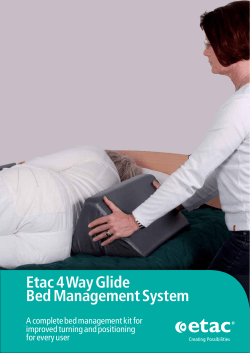 Etac 4 Way Glide Bed Management System