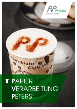 Pages 1 - Papierverarbeitung Peters