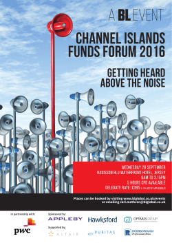 channel islands funds forum 2016