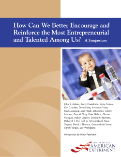 How Can We Better Encourage and Reinforce the Most