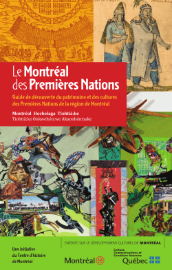 Le Montr&eacute;al des Premi&egrave;res Nations