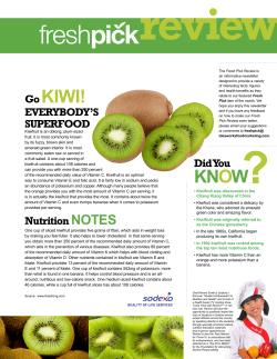 Go KIWI! KNOW