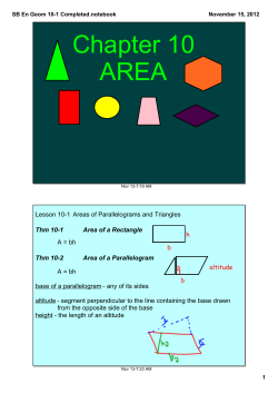 SB En Geom 10-1 Completed.notebook