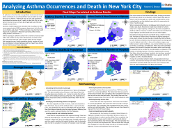 Asthma Occurrences and Death in New York City