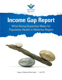 Income Inequality Report - Wilmot Healthy Communities Coalition