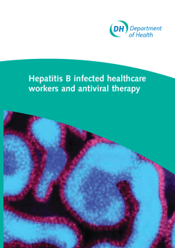 Appendix 2 Hepatitis B Infected HCW and Anti