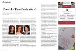 Does Flex Time Really Work? - Pulido Sanchez Communications