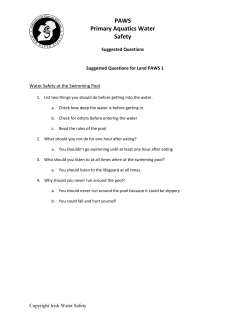 Suggested Questions - Irish Water Safety