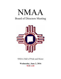 Board of Directors Meeting - New Mexico Activities Association
