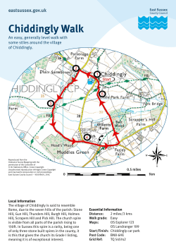 Chiddingly Walk &ndash; 2 miles