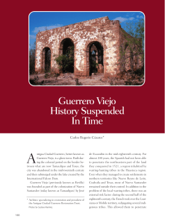 Guerrero Viejo History Suspended In Time